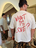 T-shirt LOVE bianca