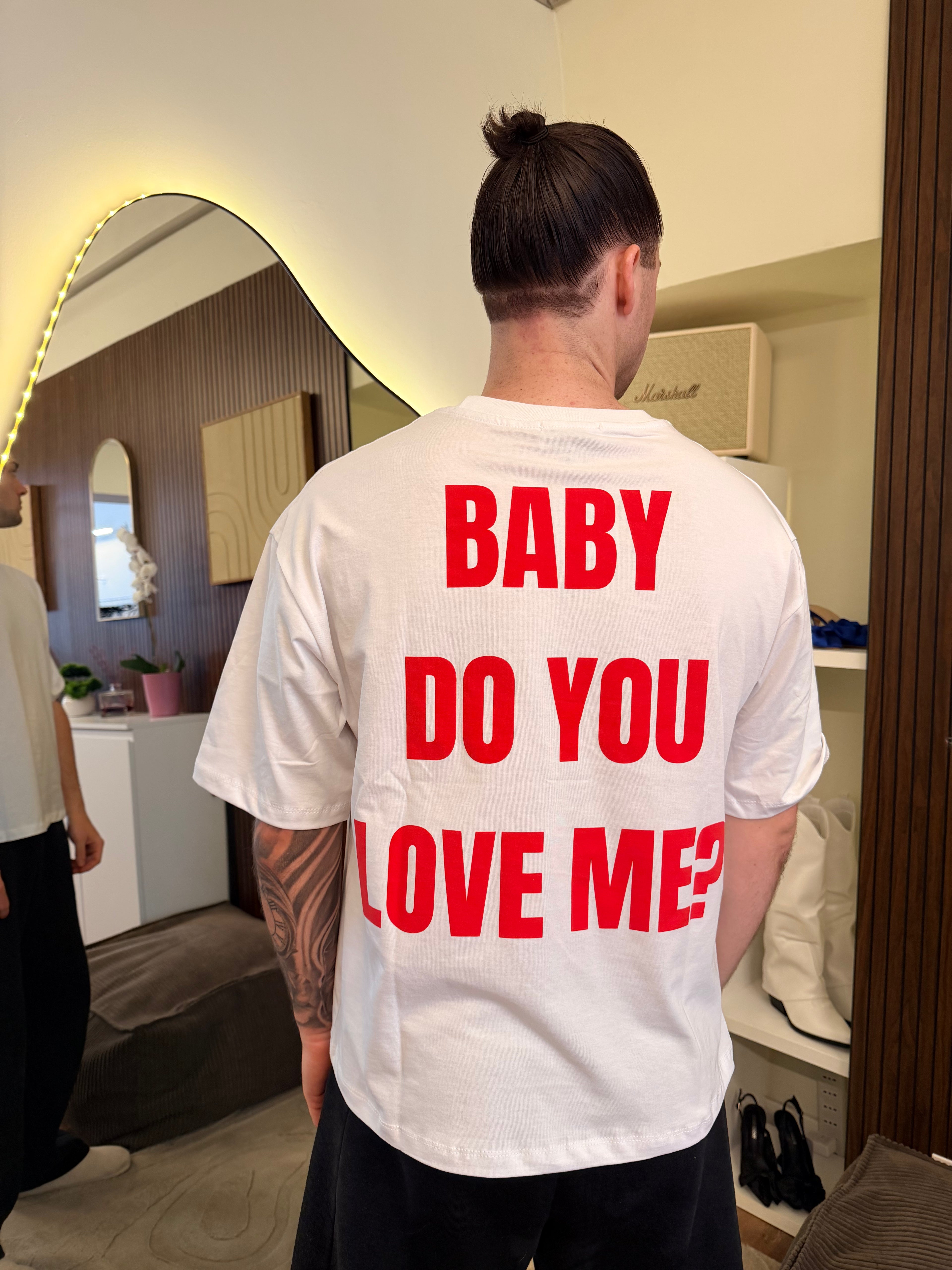 T-shirt Baby Do You Love Me Bianca