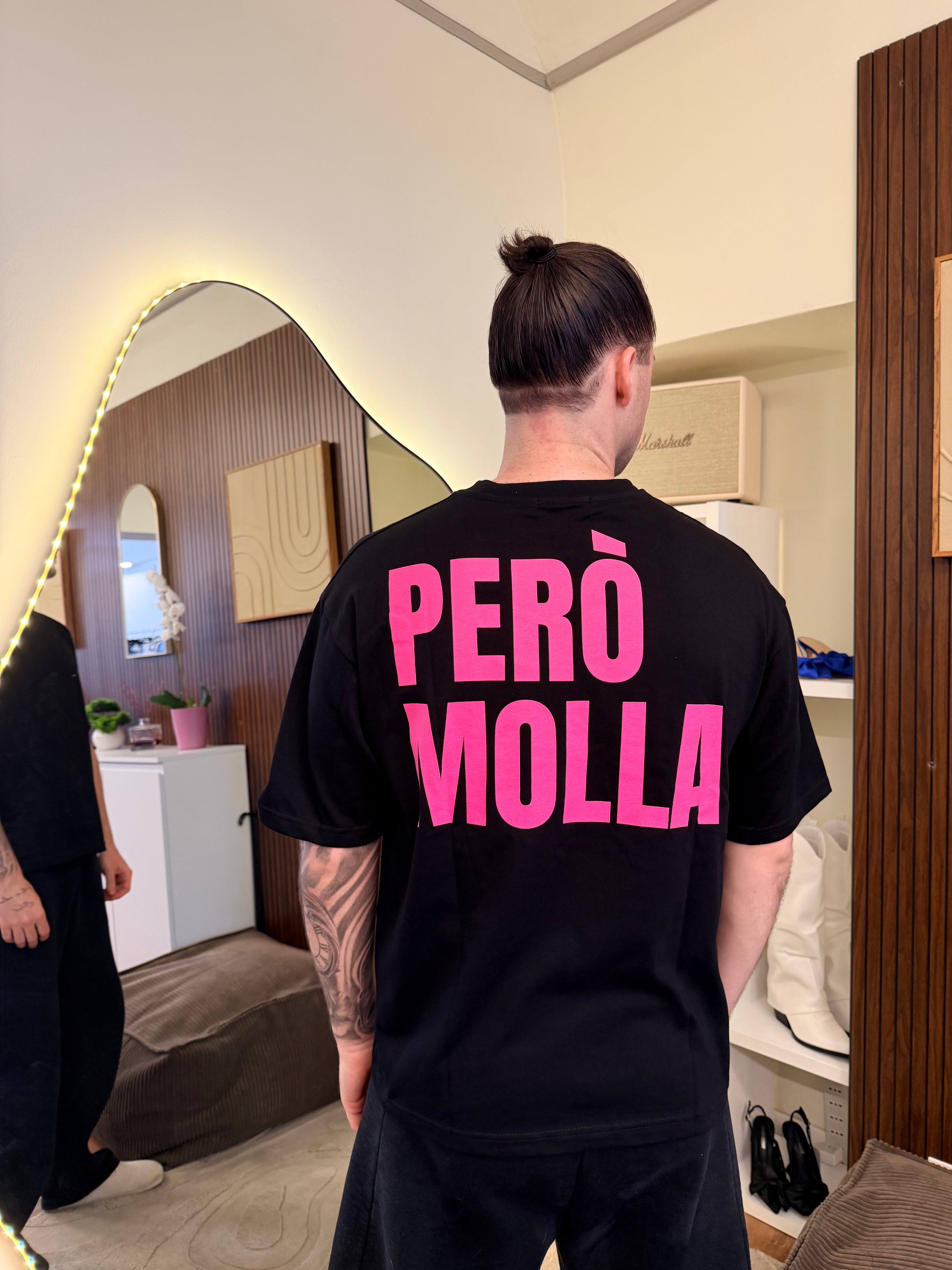 T-shirt Però Molla nera