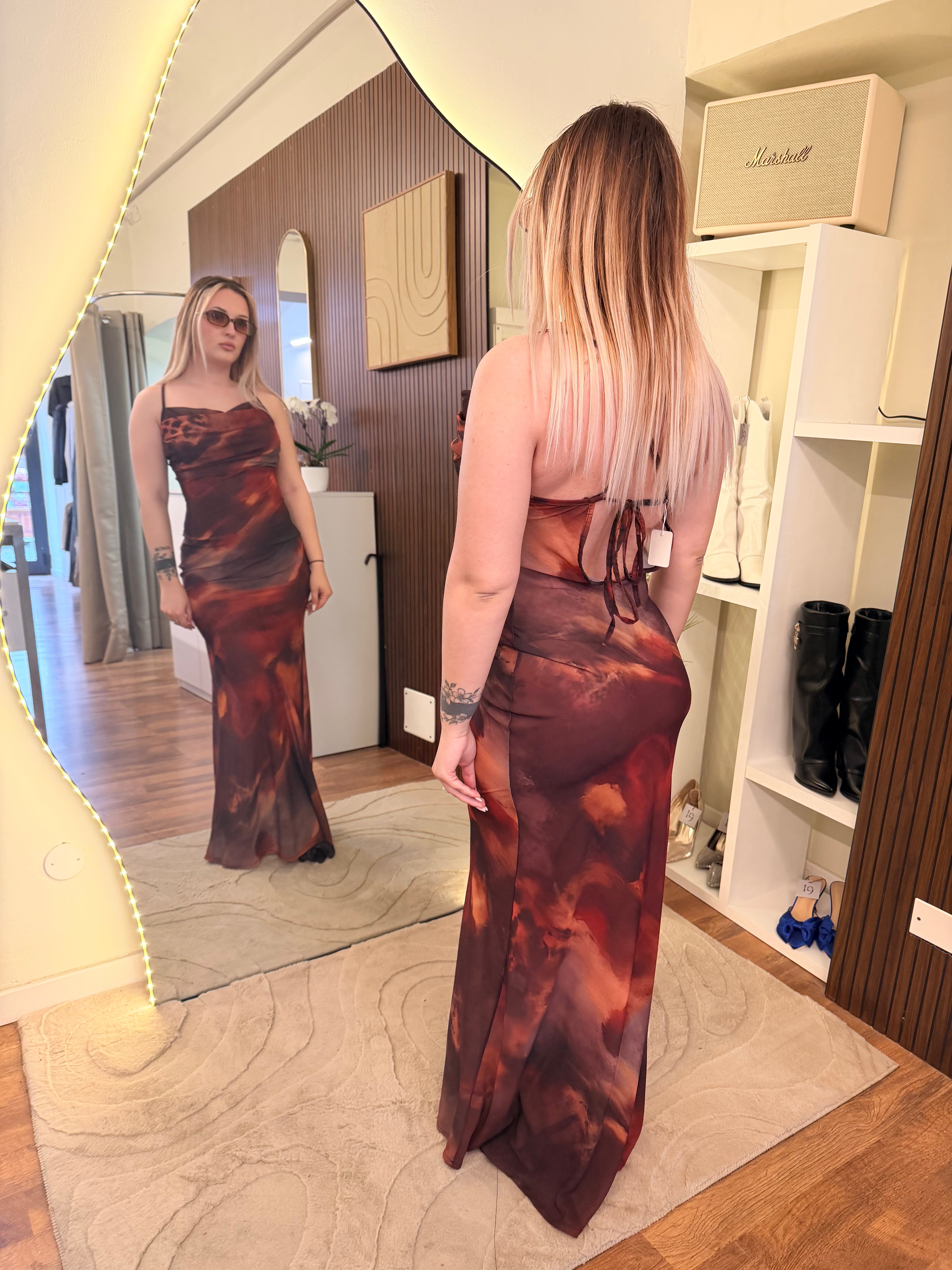 Vestito Chantal Arancione