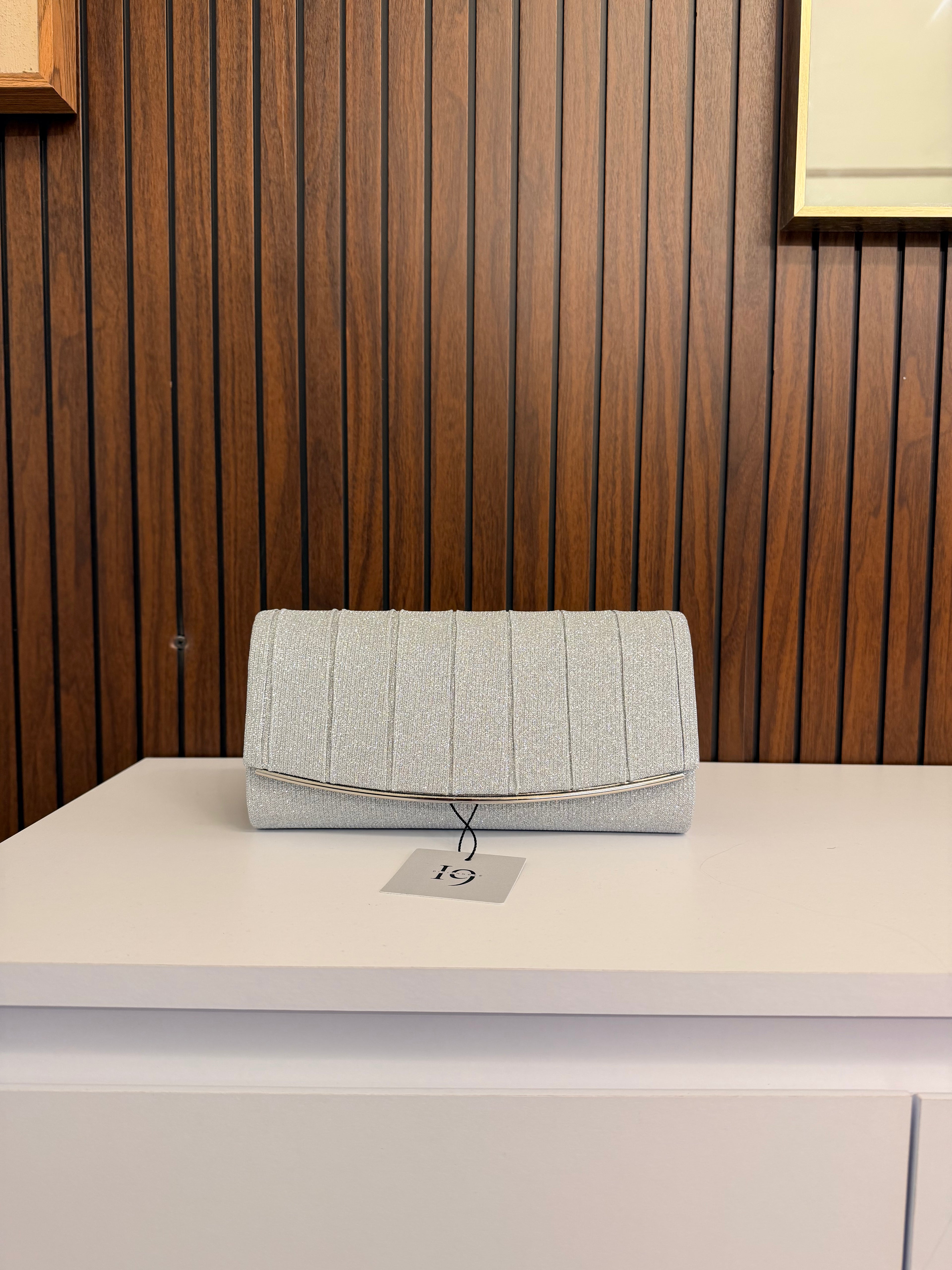 Pochette Venice argento