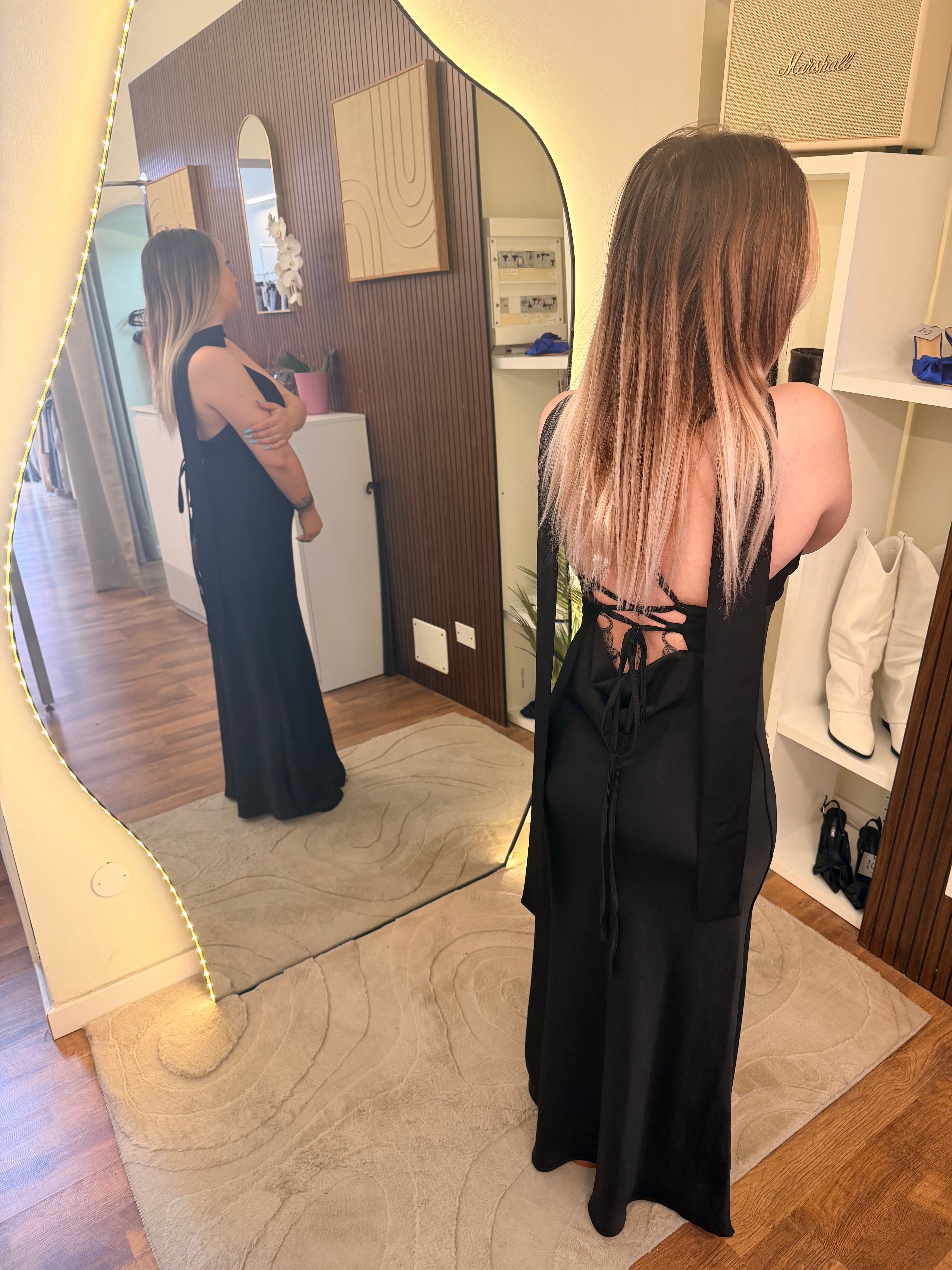 Vestito Amor nero