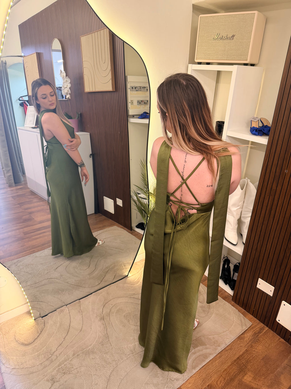 Vestito Amor verde