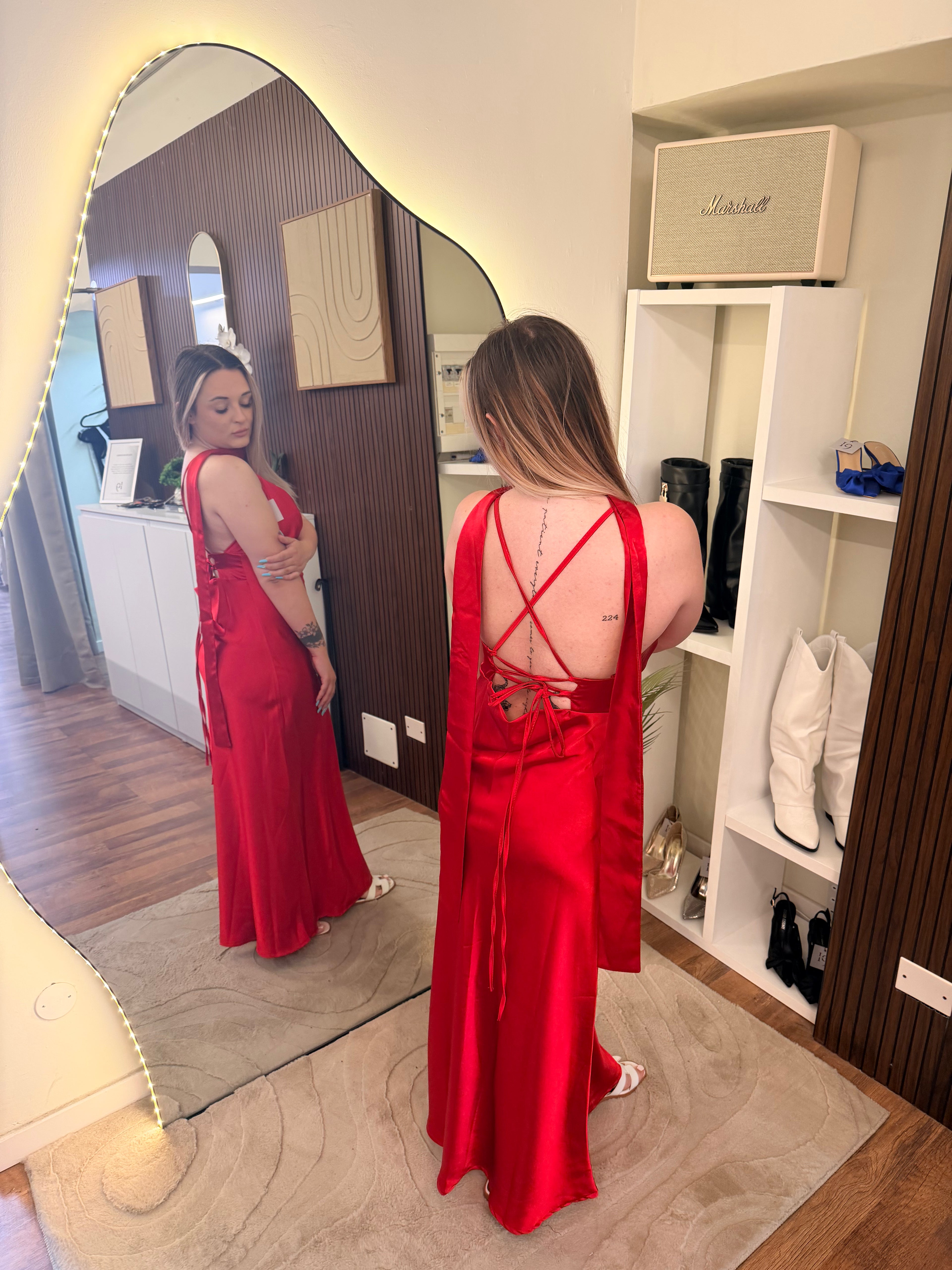 Vestito Amor rosso