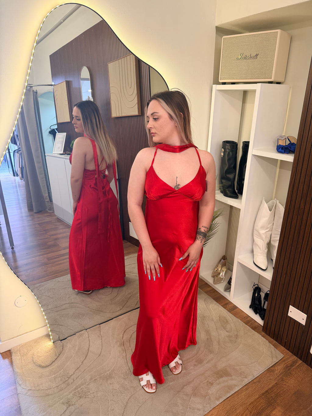 Vestito Amor rosso