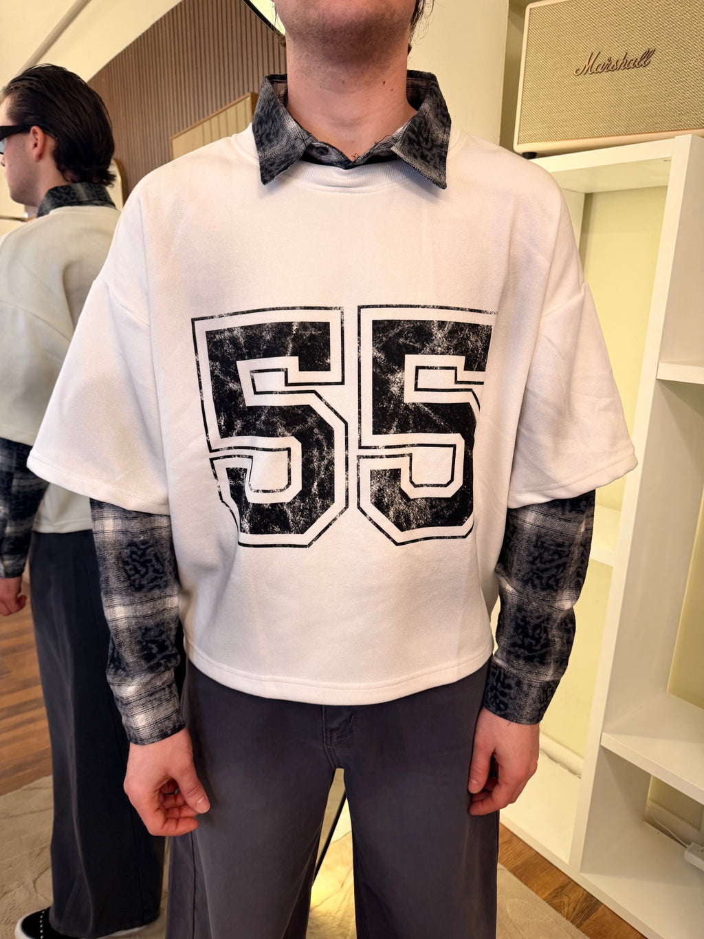 Maglia 55 bianca