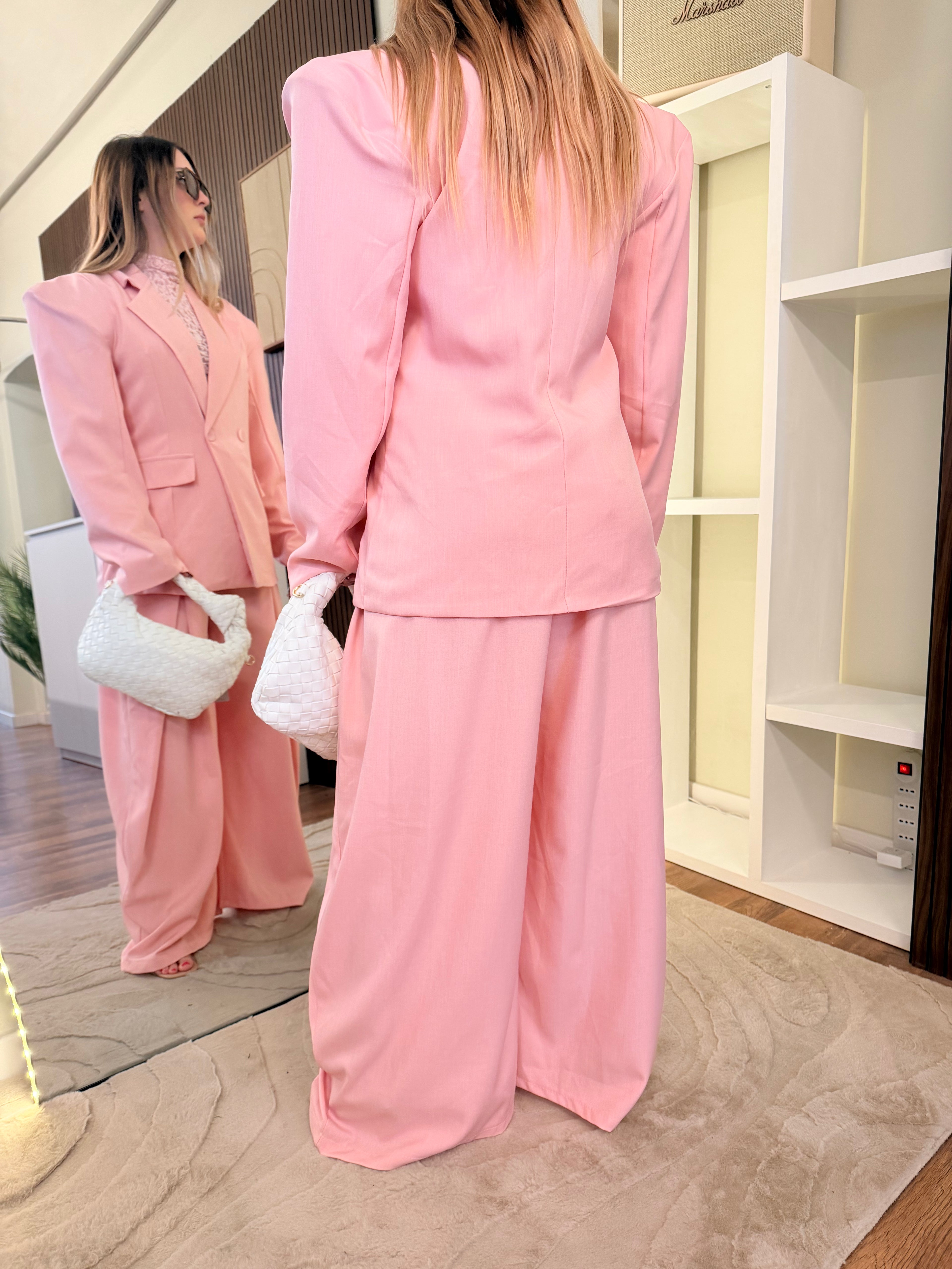 Tailleur Sofia rosa