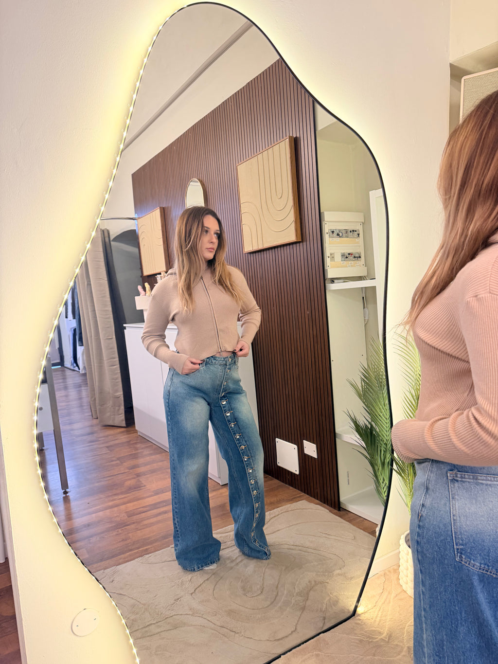 Felpa Kim beige