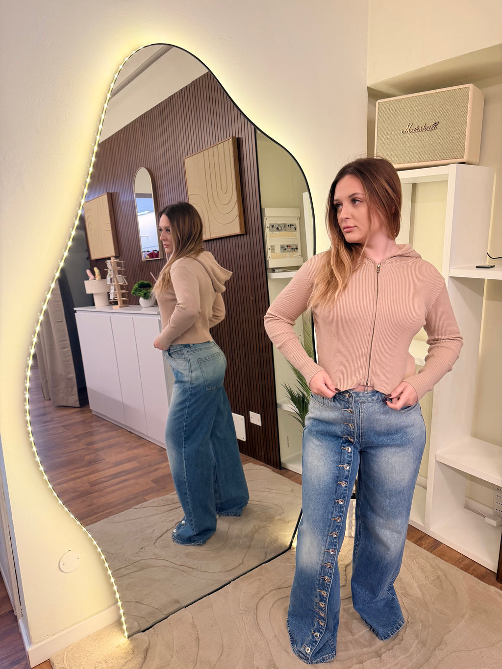 Felpa Kim beige