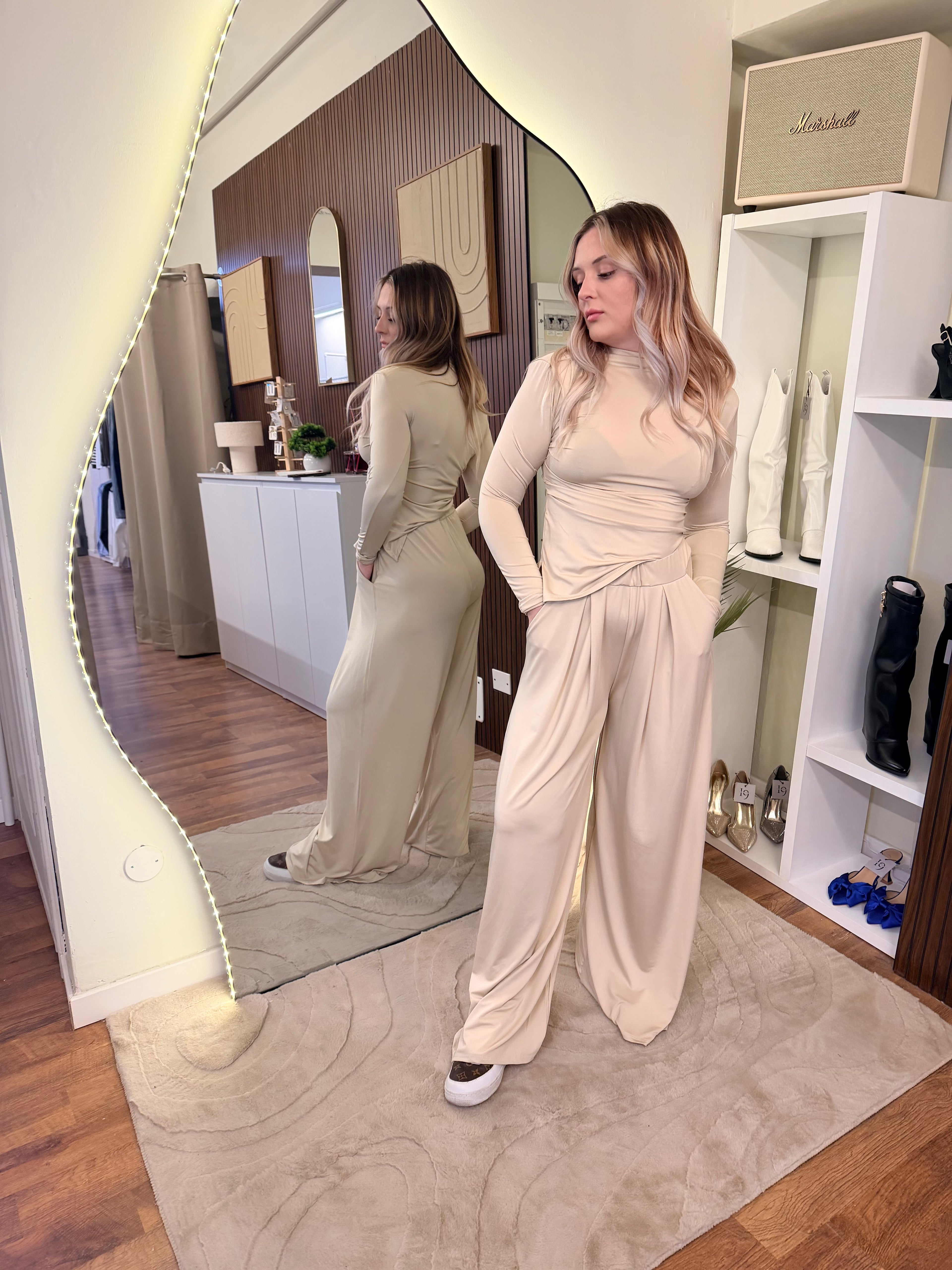 Completo Loren beige